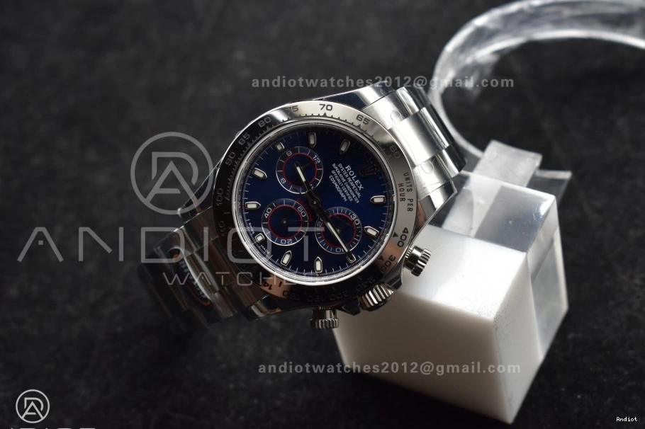 Daytona Blue and 116509 904L SA4130 Best BTF Case 1:1 Dial Bracelet SS Edition 0120